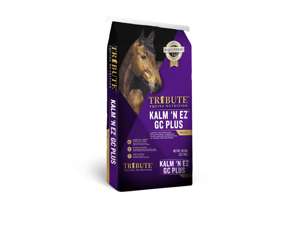 Tribute Equine Nutrition Kalm ‘N EZ GC Plus – Coker Feed Mill